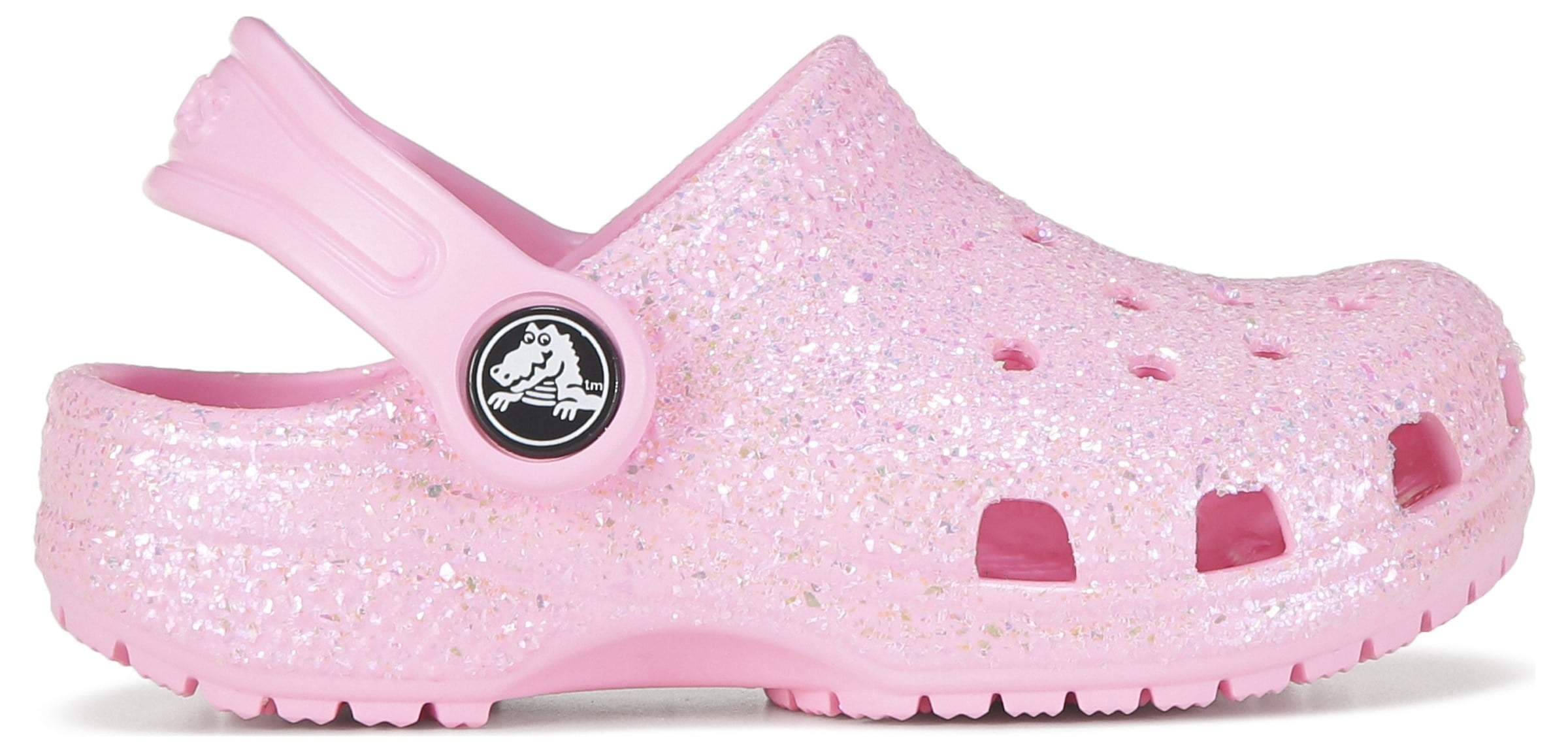 Crocs Girls Glitter Crocs sz hotsell 5