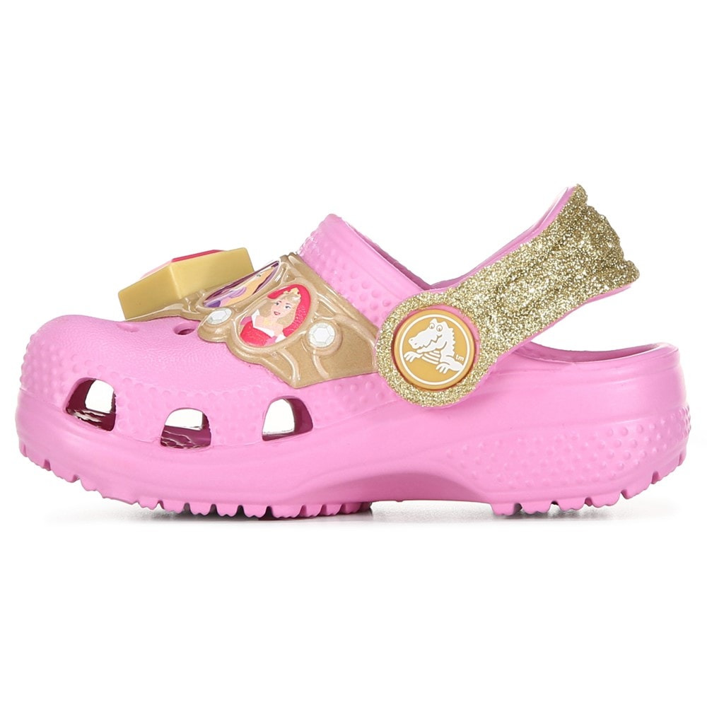 Disney Kids Crocs Shoes - Pink Light Up Minnie Icons