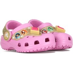 Crocs Kids Disney Princess Lights Classic Clog Toddler Famous Footwear