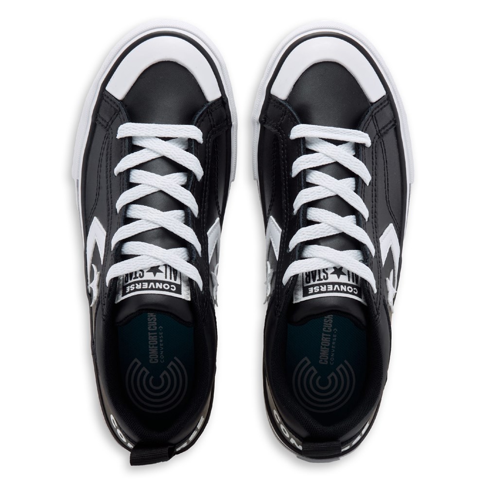 Converse star court ox black best sale