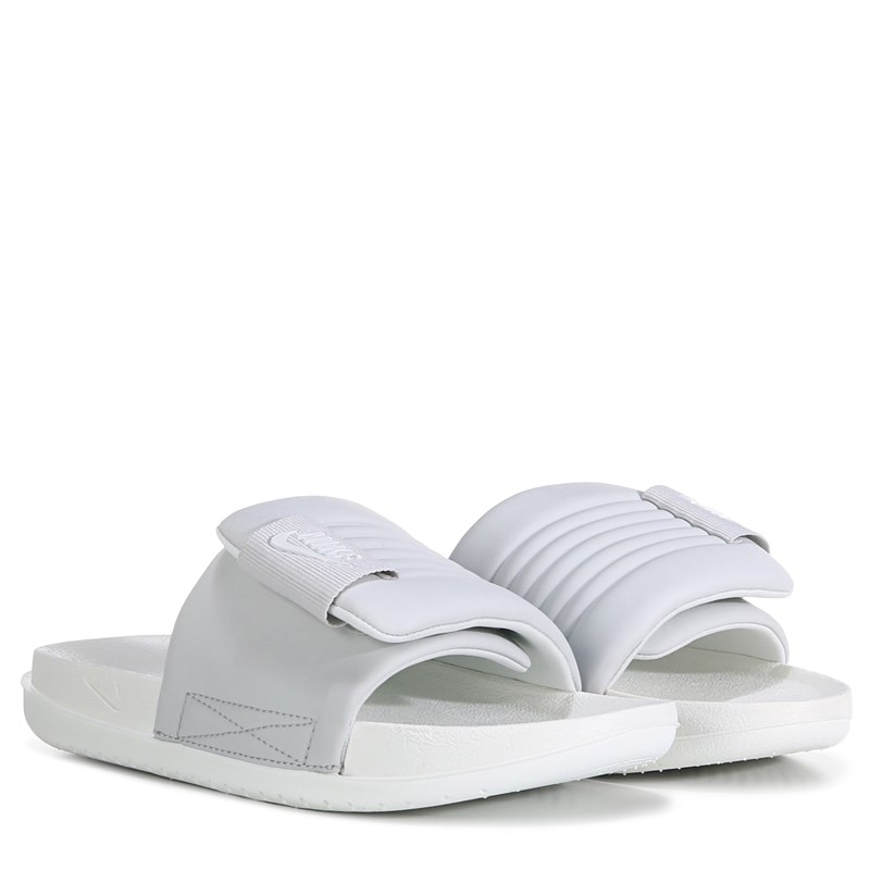 Nike Women's Offcourt Adjust Slide Sandals (Photon Dust/Sail/Light Bone) - Size 10.0 M