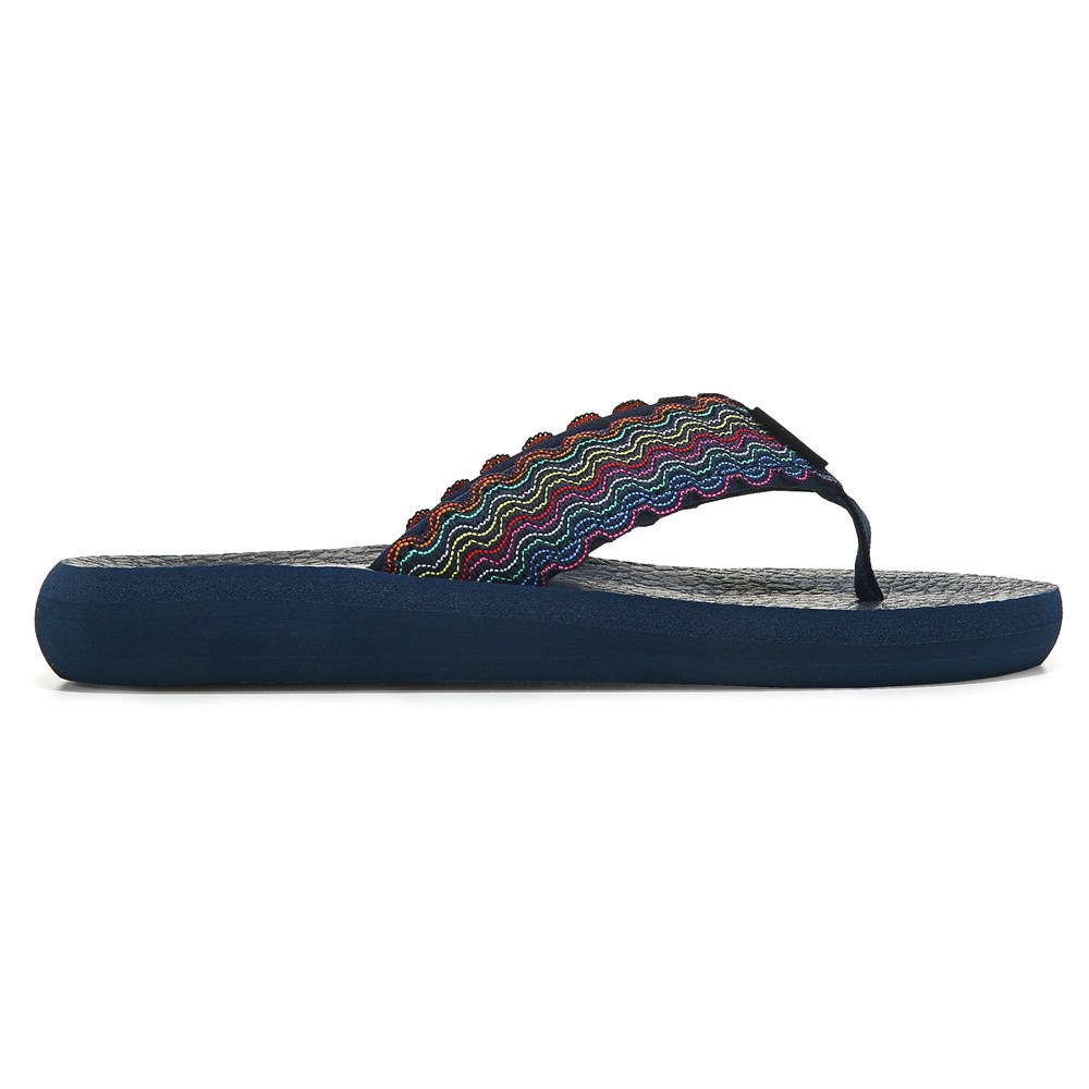 Skechers Women s Asana Summer Is Here Flip Flop Sandal Famous