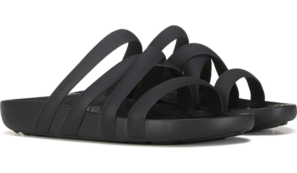 gloeilamp Melodramatisch Snooze Crocs Women's Splash Strappy Slide Sandal | Famous Footwear