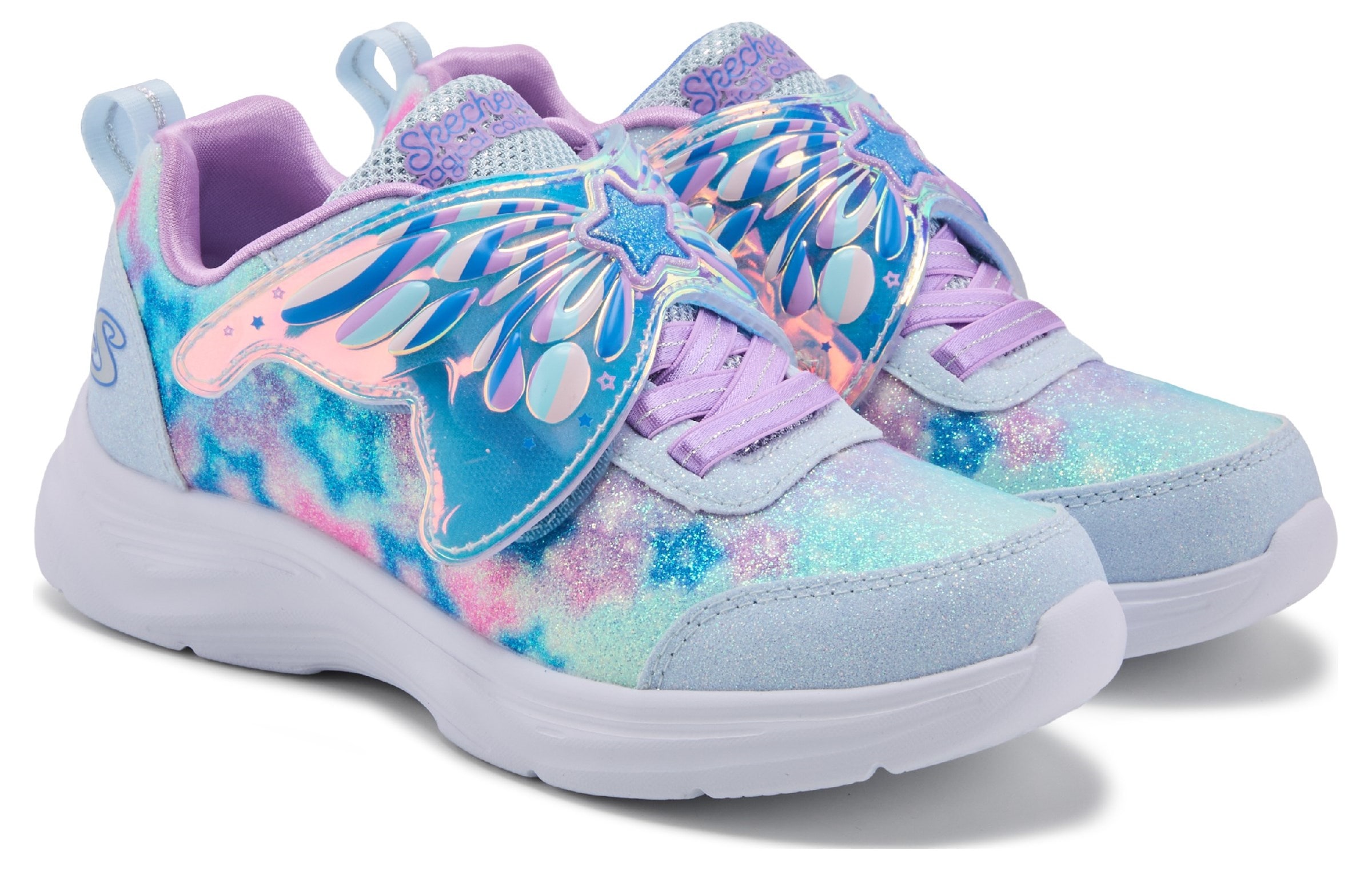 Skechers Kids Magical Wings Light Up Sneaker Little Big Kid Famous Footwear