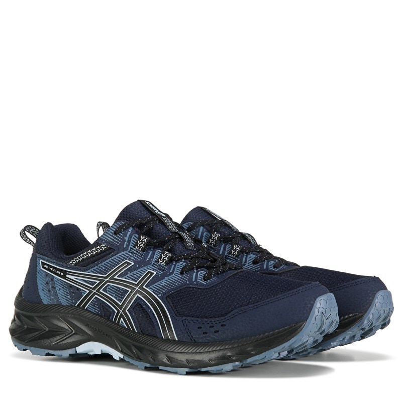 ASICS Men's Gel-Venture 9 Trail Running Shoes (Midnight/Sky) - Size 7.5 D