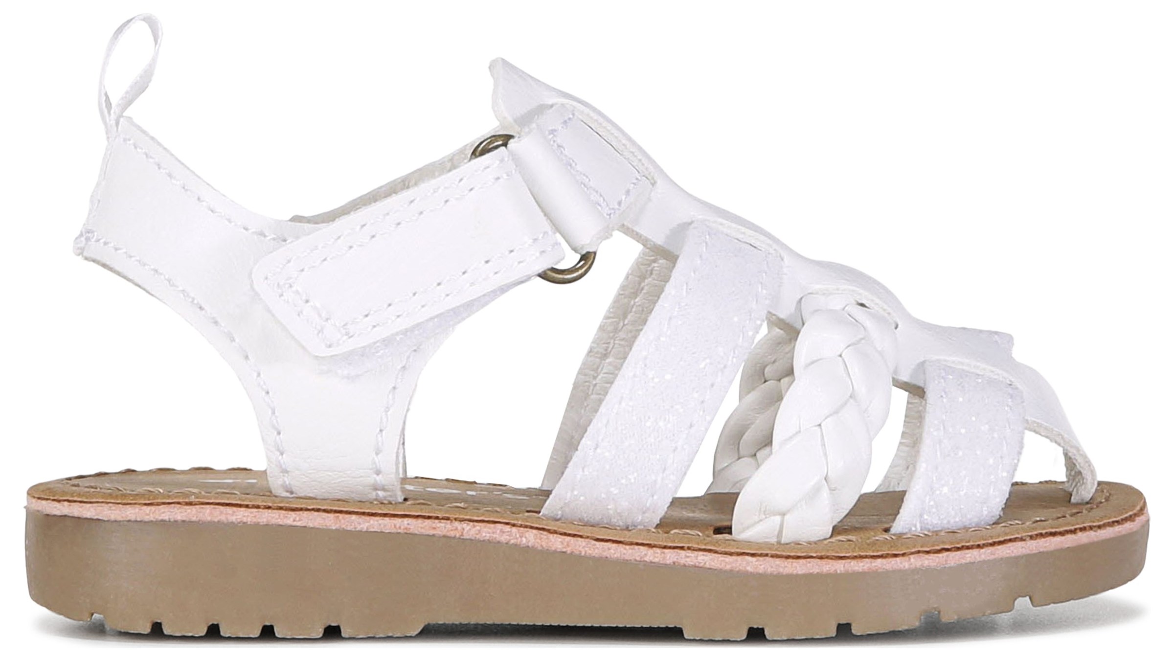 Carter's white online sandals