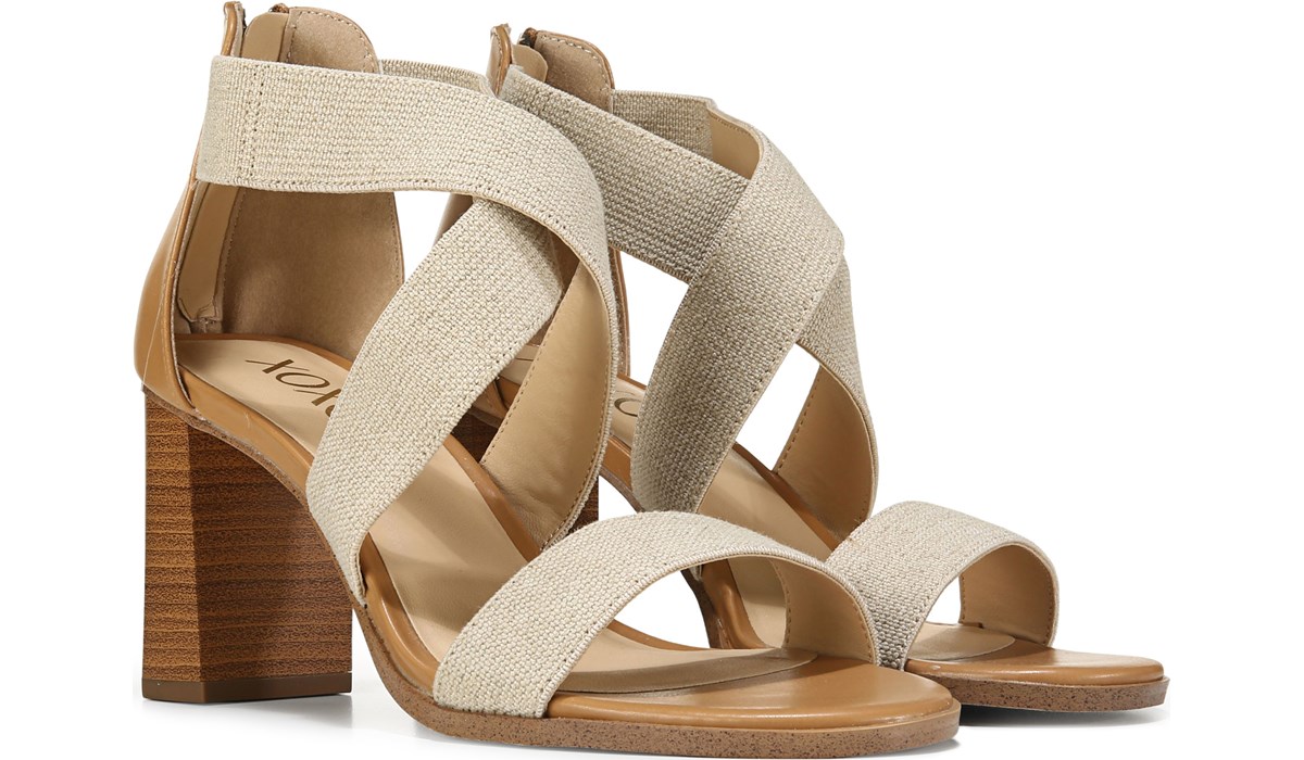 XOXO Women's Velora Block Heel Sandal | Famous Footwear