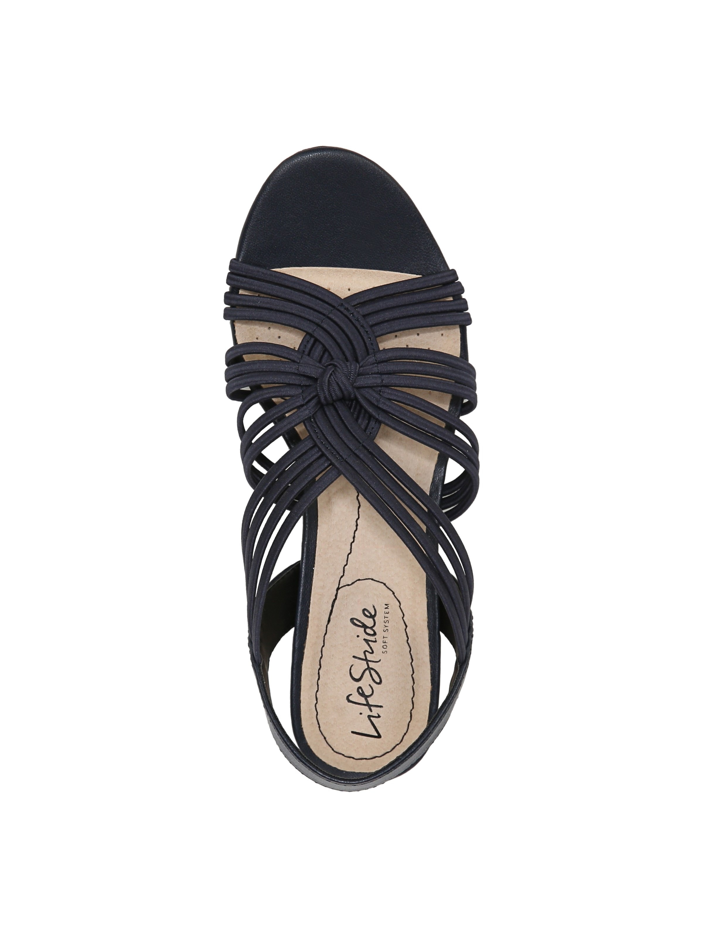 Lifestride cheap black sandals