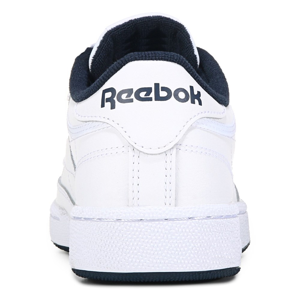 Reebok Classic CLUB C 85 UNISEX - Trainers - white/navy/white