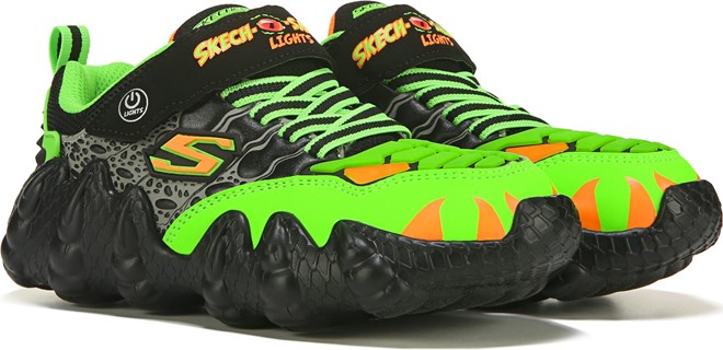 skechers dinosaur light up shoes