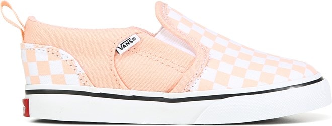 Blush vans store slip on