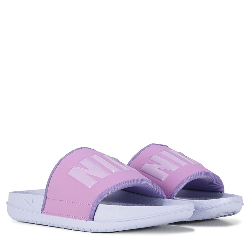 Nike Women's Offcourt Slide Sandals (Rush Fuchsia/Doll/Space Purple) - Size 11.0 M