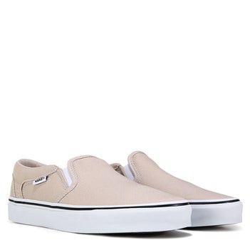 Vans asher white outlet leather