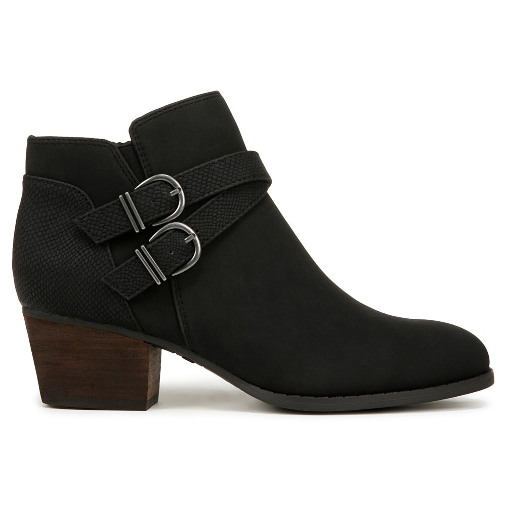 LifeStride Women s Blaire Western Buckle Bootie Famous Footwear