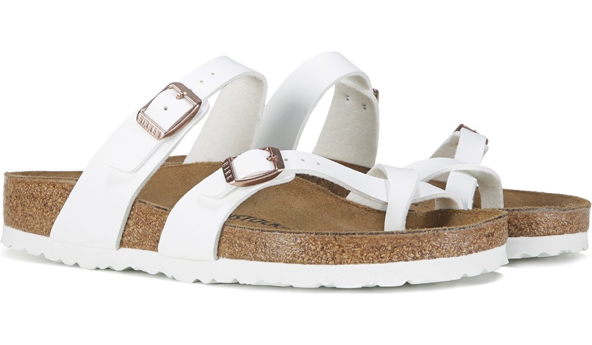 Famous footwear white online birkenstocks