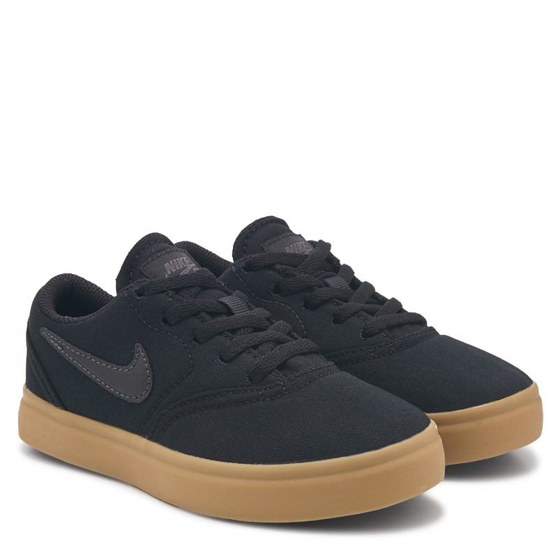 Nike Kids' Nike Sb Check Skate Shoe Little Kid Shoes (Black/Gum) - Size 2.5 M