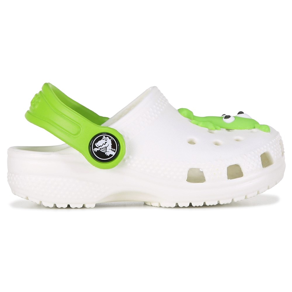 Famous footwear store white crocs