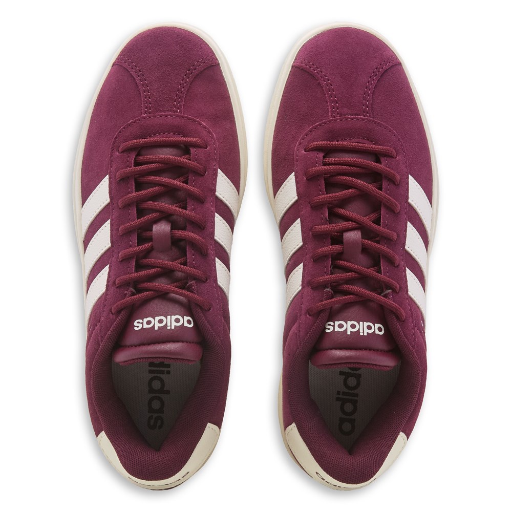 Adidas women's courtset sneaker  burgundy best sale