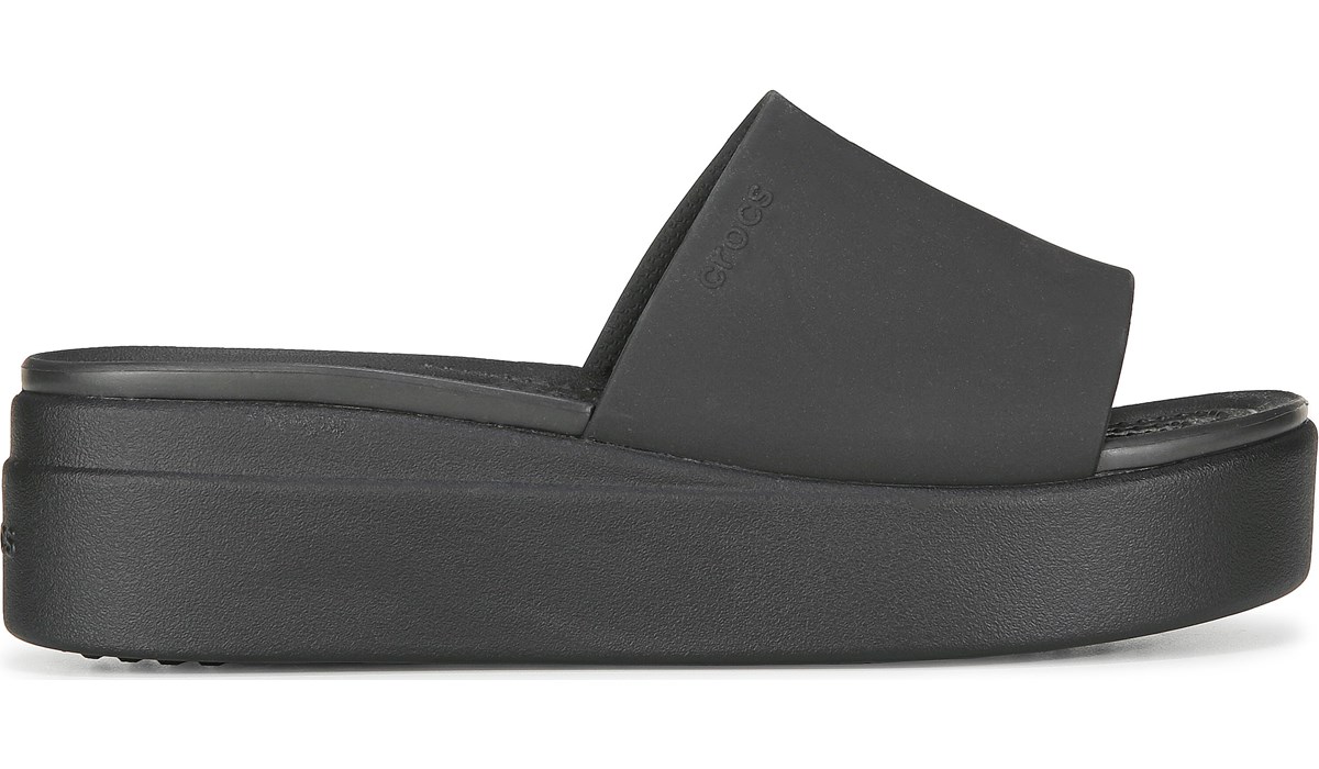 Crocs Women's Brooklyn Platform Slide Sandal | Famous Footwear