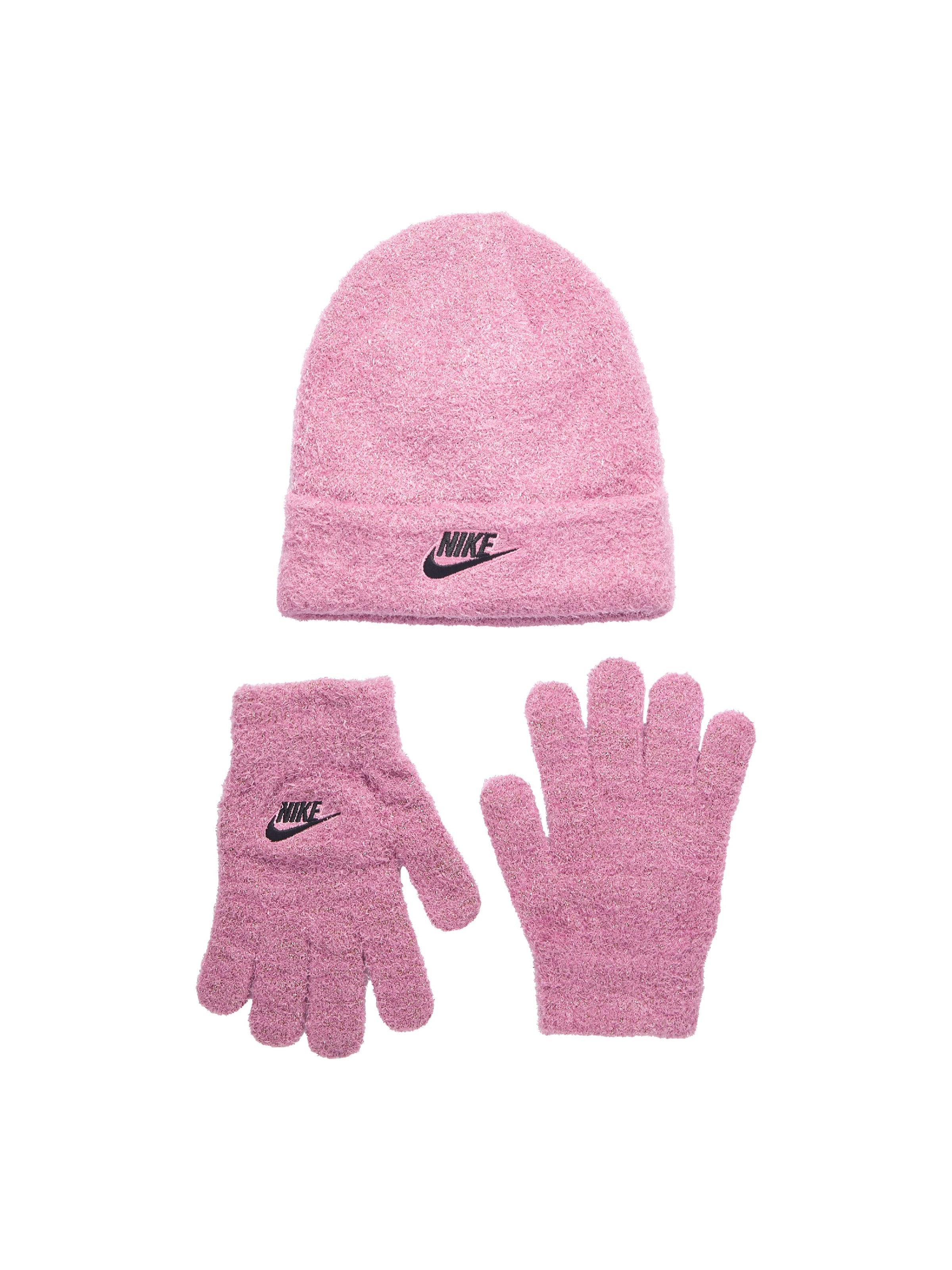 Nike Kids Twinkle Cozy Beanie Hat and Glove Set Famous Footwear