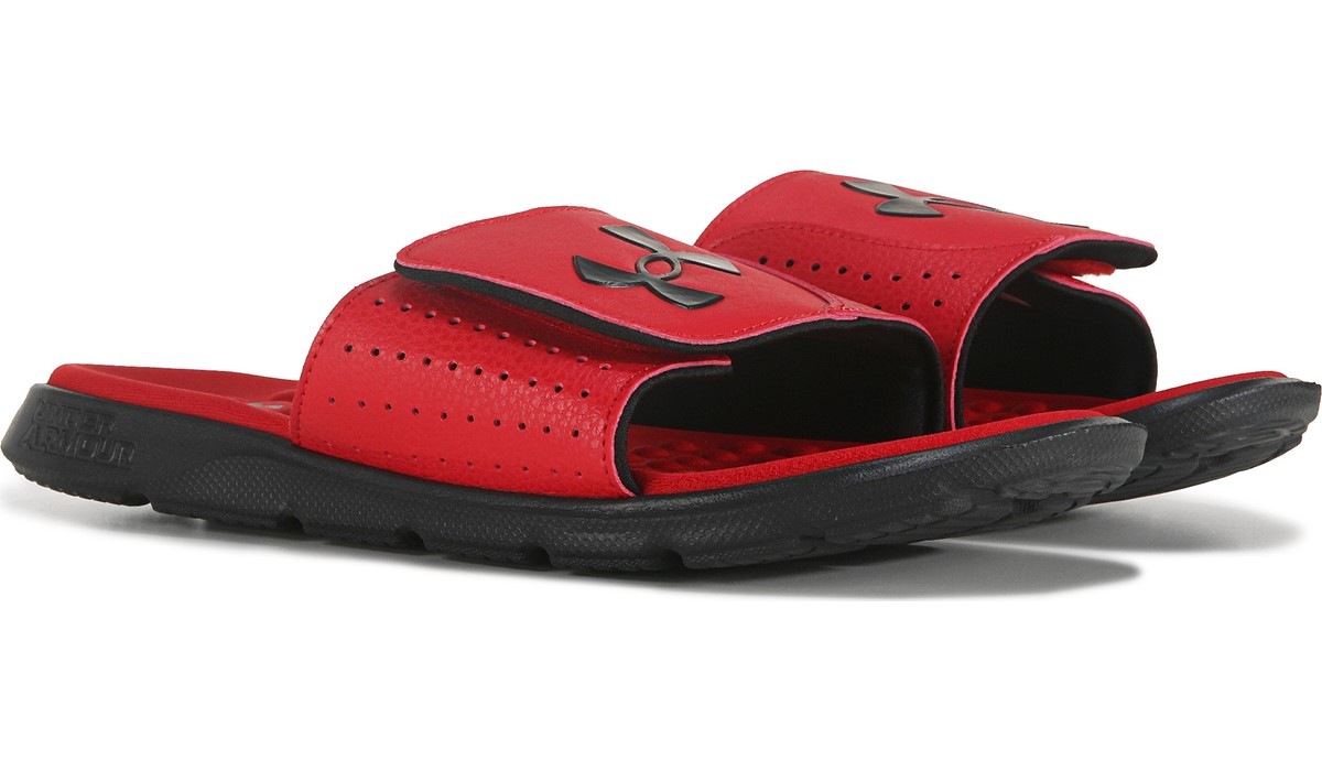 Under Armour Men s Ignite 7 Adjustable Sport Slide Famous Footwear