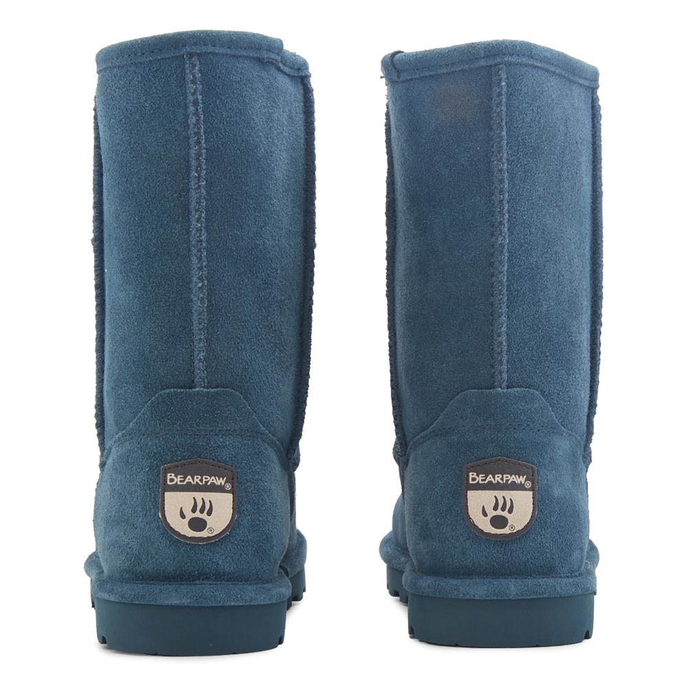 Navy bearpaw boots best sale