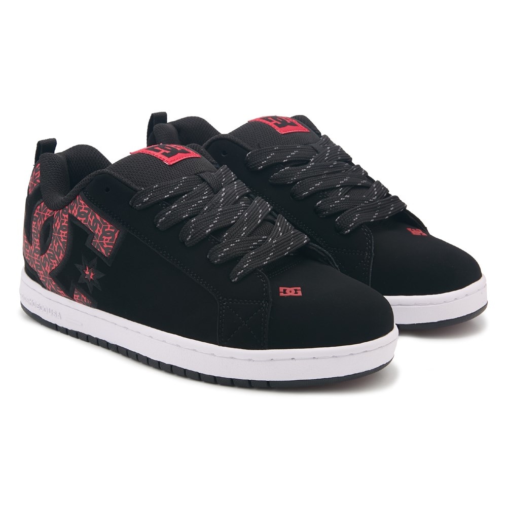 DC Shoes Men's Court Graffik Skate Shoe | Famous Footwear