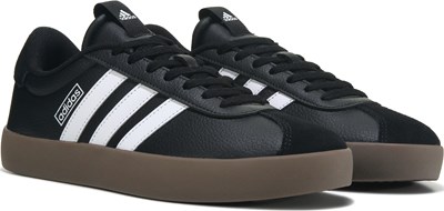 Black Adidas Mens Vl Court 3.0 Sneaker