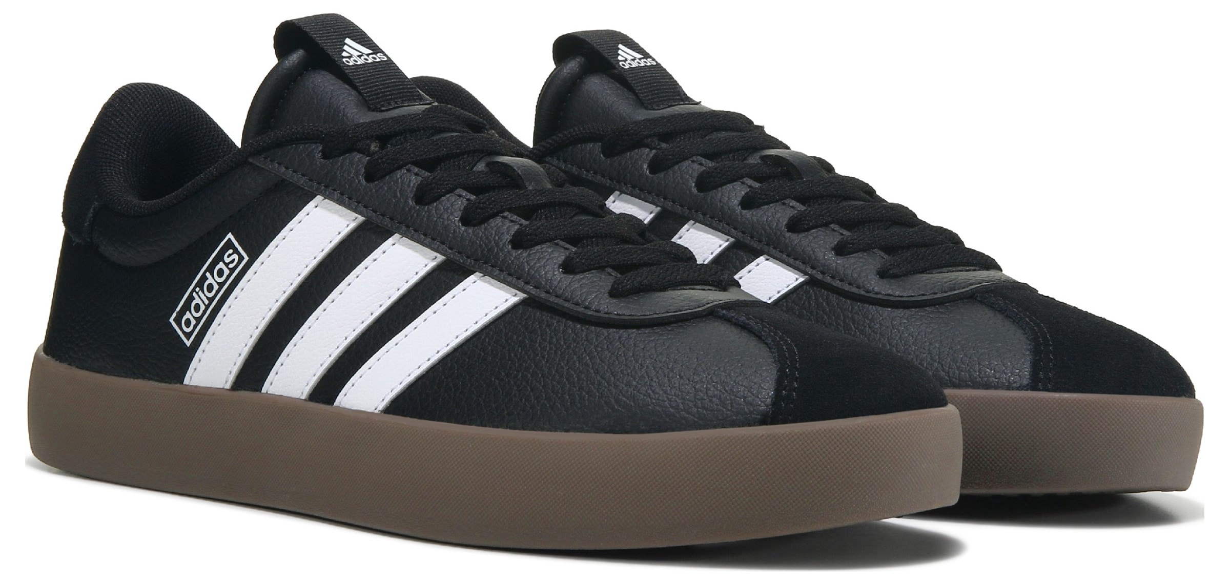 Adidas VL Court 3.0 'White Black' ID8797 - KICKS CREW