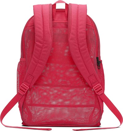 Pink nike shop mesh backpack