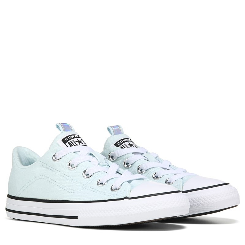 Converse Kids' Chuck Taylor All Star Rave Low Top Sneaker Little Kid Shoes (Aqua/White) - Size 3.0 M