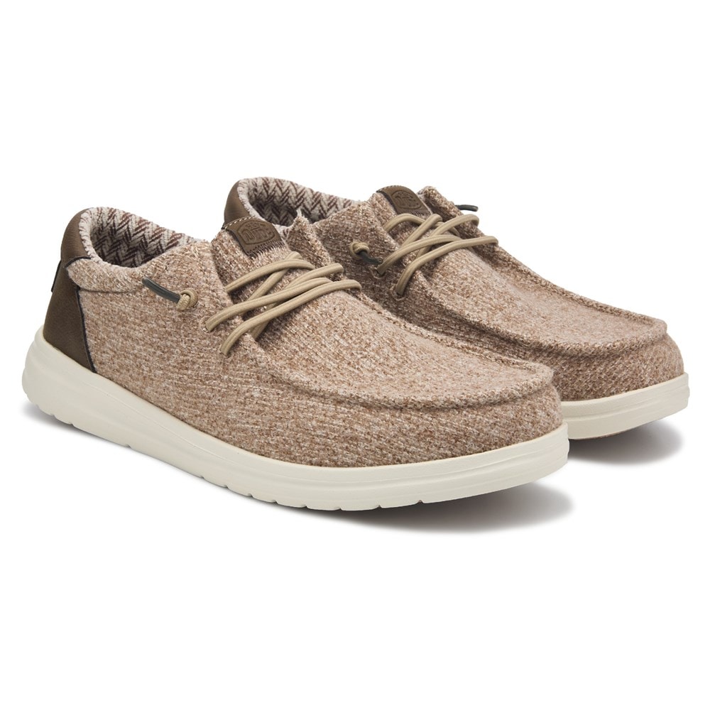 HEYDUDE Men s Paul Knit Casual Shoe Famous Footwear