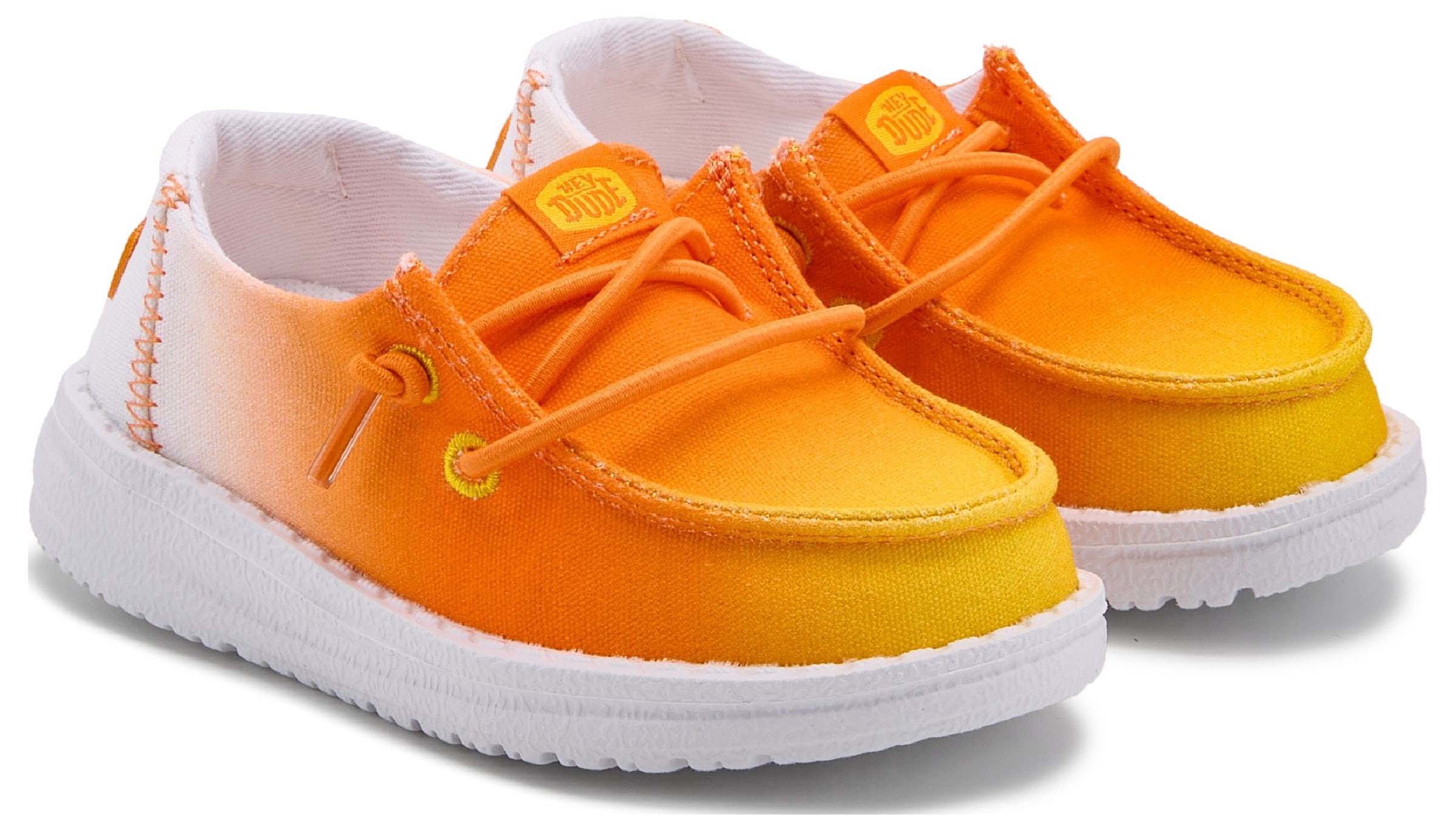 HEYDUDE Kids Wendy Candy Corn Slip On Shoe Toddler Famous Footwear