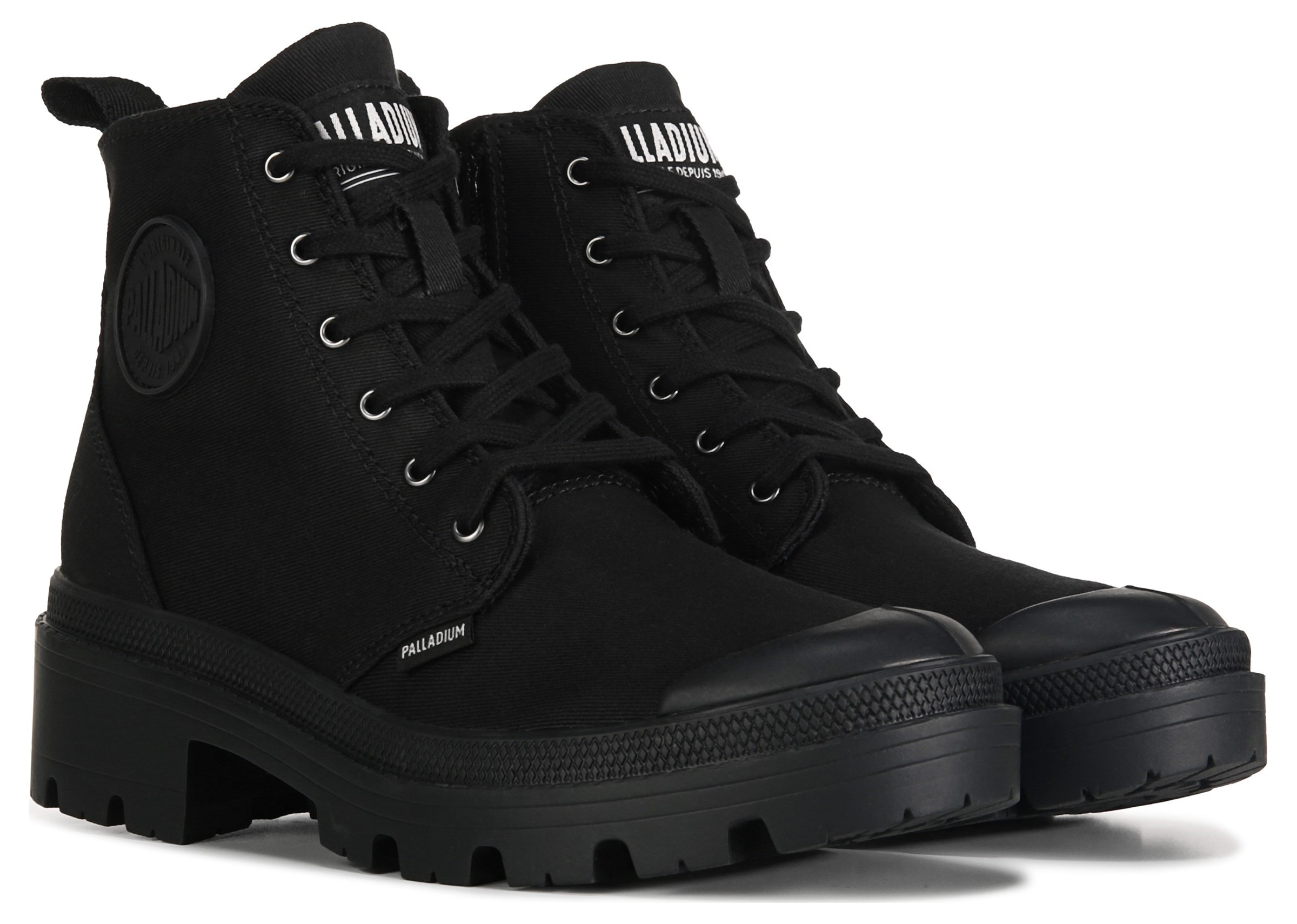 Sneaker Women\'s Footwear Boot | Twill Pallabase Palladium Famous