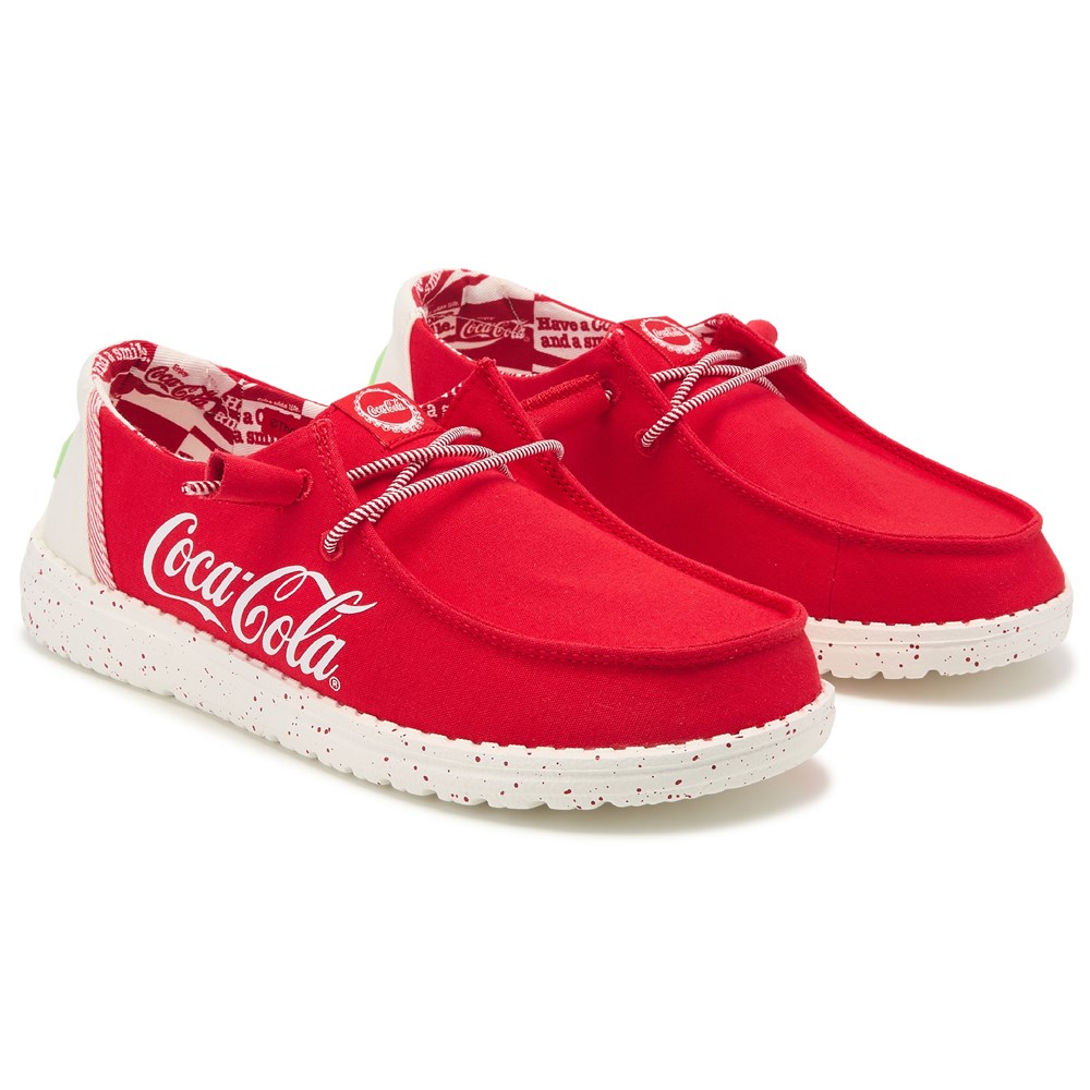 HEYDUDE Women s Wendy Coca Cola Slip On Shoe Famous Footwear