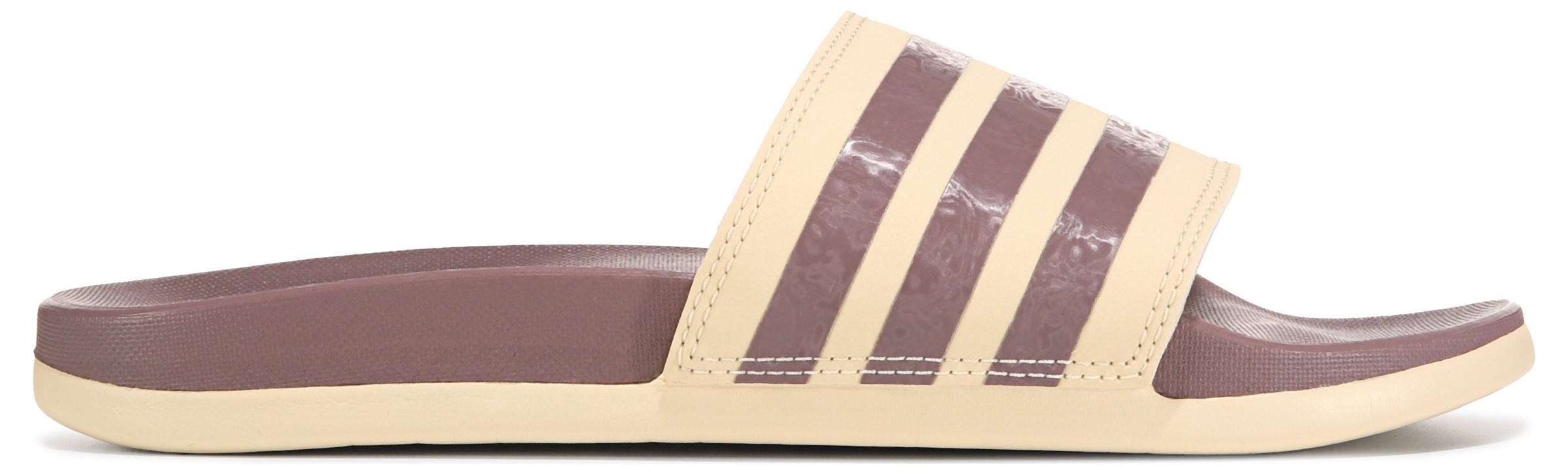 adidas Women s Adilette Comfort Slide Sandal Famous Footwear