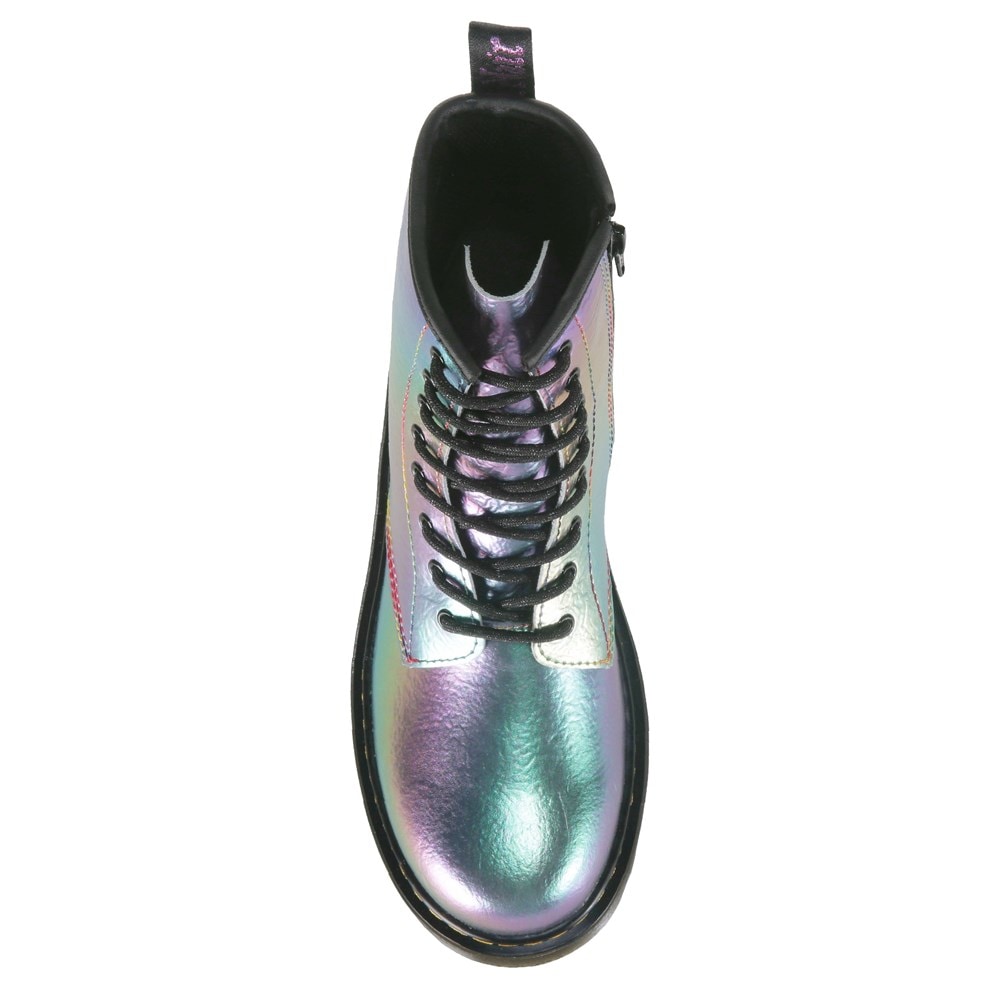 Dr. Martens Girls 1460 Rainbow Crinkle 5 US / 4 UK