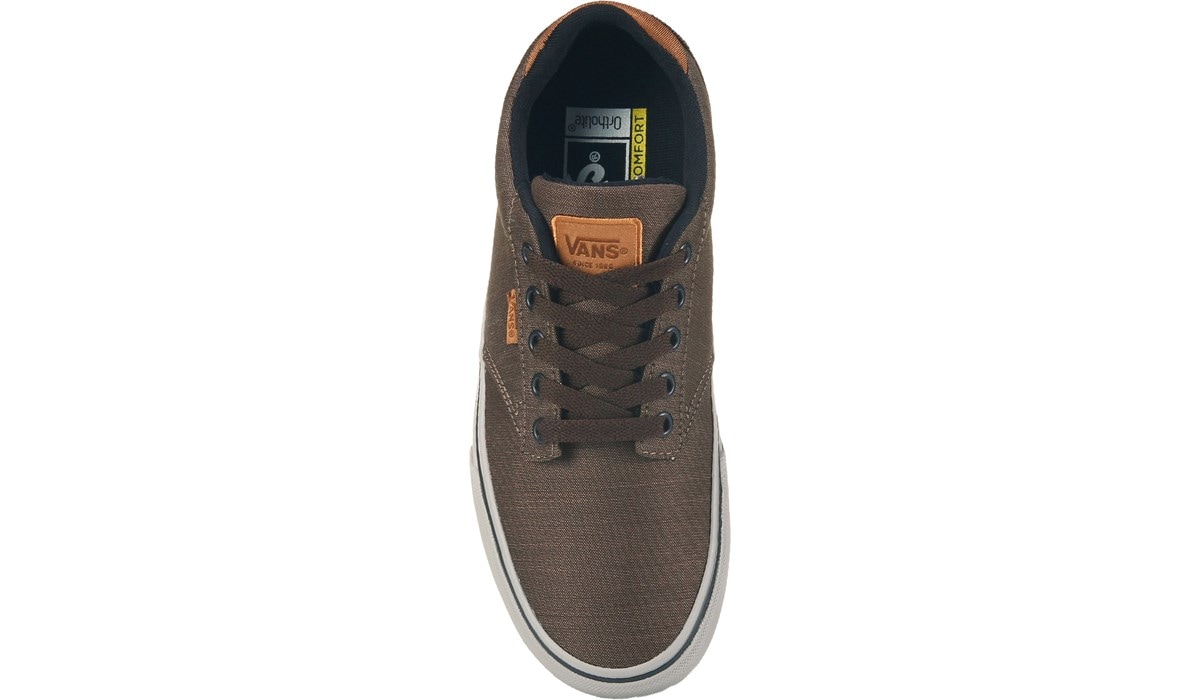 Vans Men's Atwood Deluxe Ultra Cush Low Top Sneaker | Famous Footwear