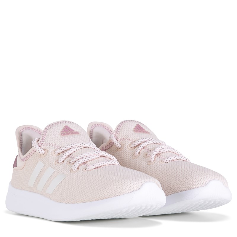 UPC 196465219450 product image for Adidas Kids' Cloudfoam Pure Spw Sneaker Little/Big Kid Shoes (Pink/Silver) - Siz | upcitemdb.com