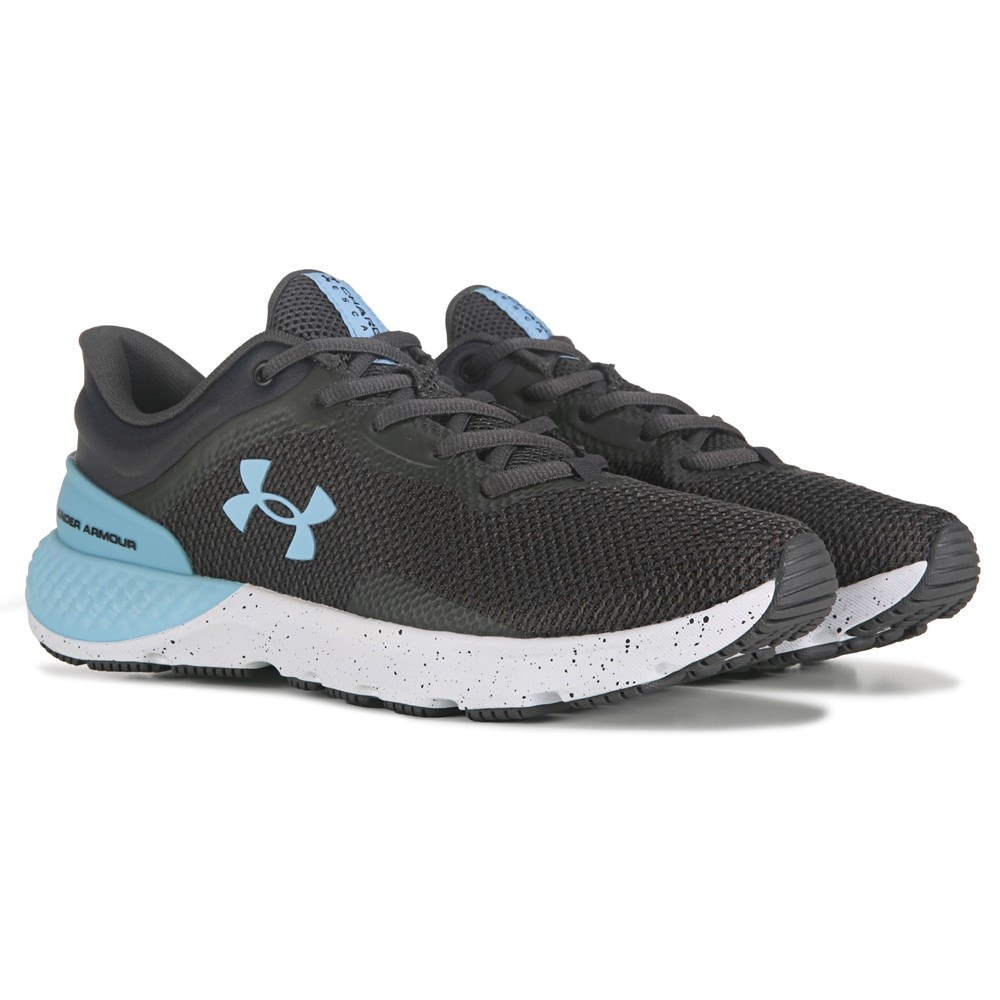 Under Armour Charged Escape 4 UA Black Silver Women Running Shoes