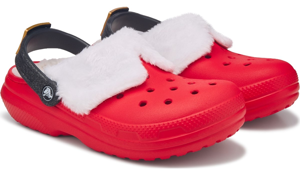 Crocs Women s Classic Fuzz Lined Clog Famous Footwear