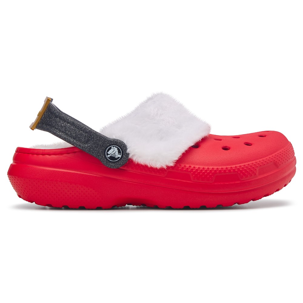 Crocs Women s Classic Fuzz Lined Clog Famous Footwear