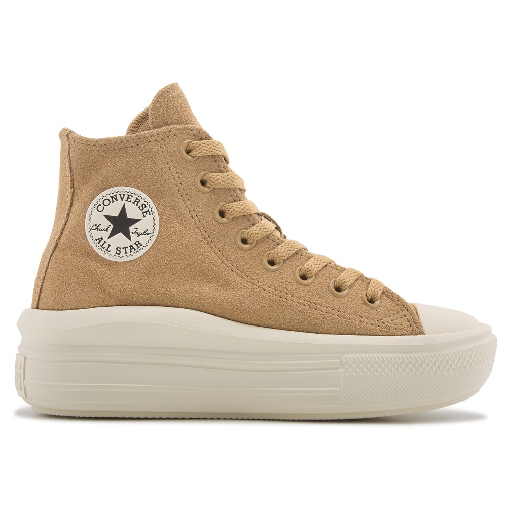 Converse Women s Chuck Taylor All Star Move High Top Sneaker Famous Footwear