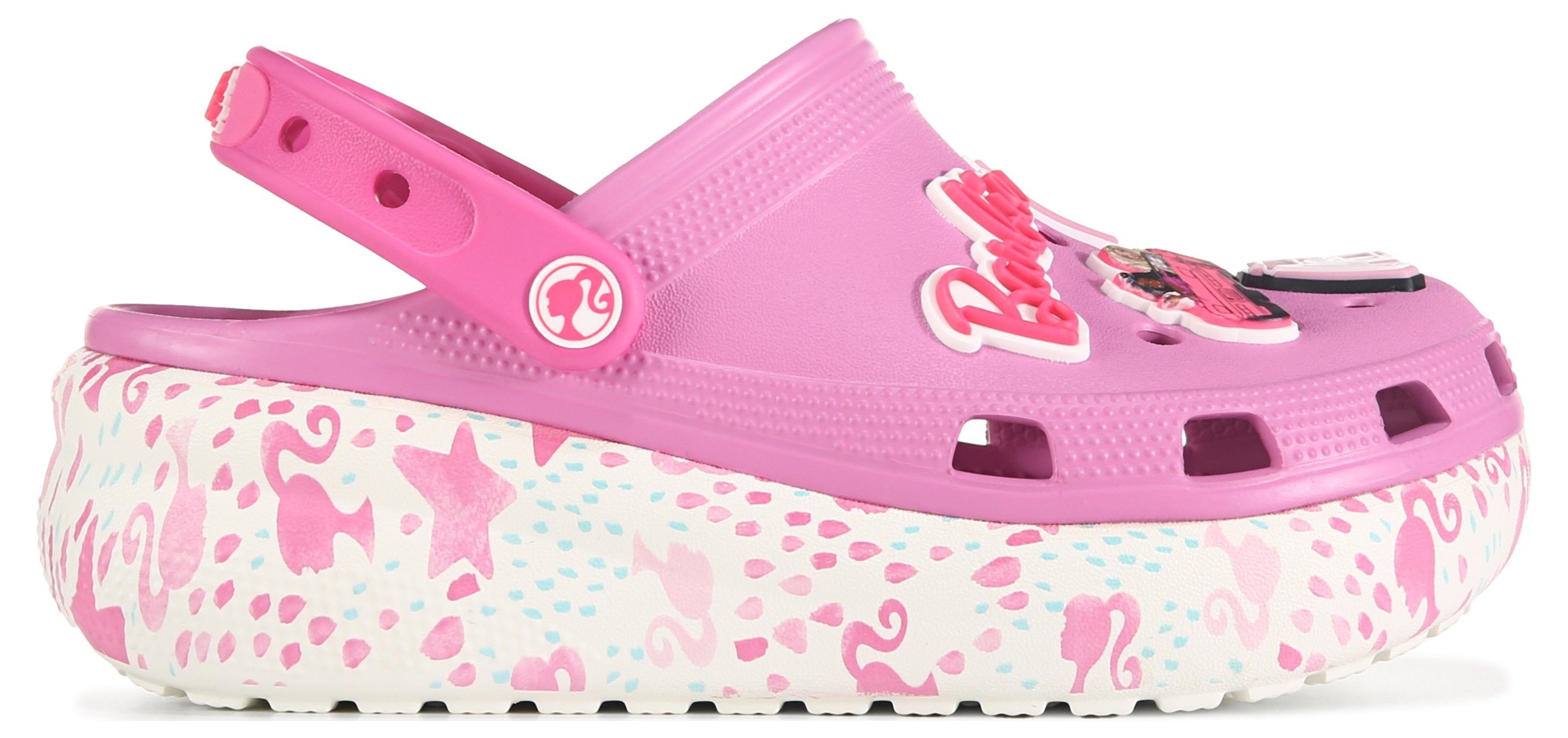 Kids cheap platform crocs