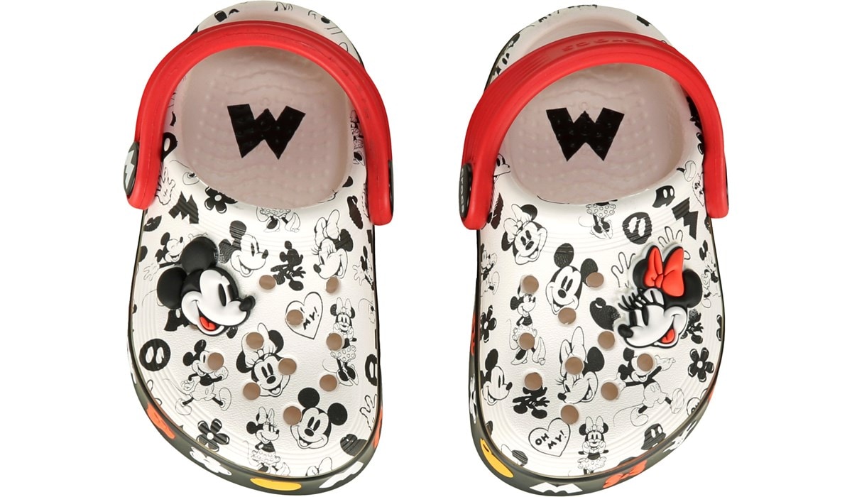 Crocs Kids' Disney Mickey & Minnie Off Court Clog Toddler | Famous Footwear