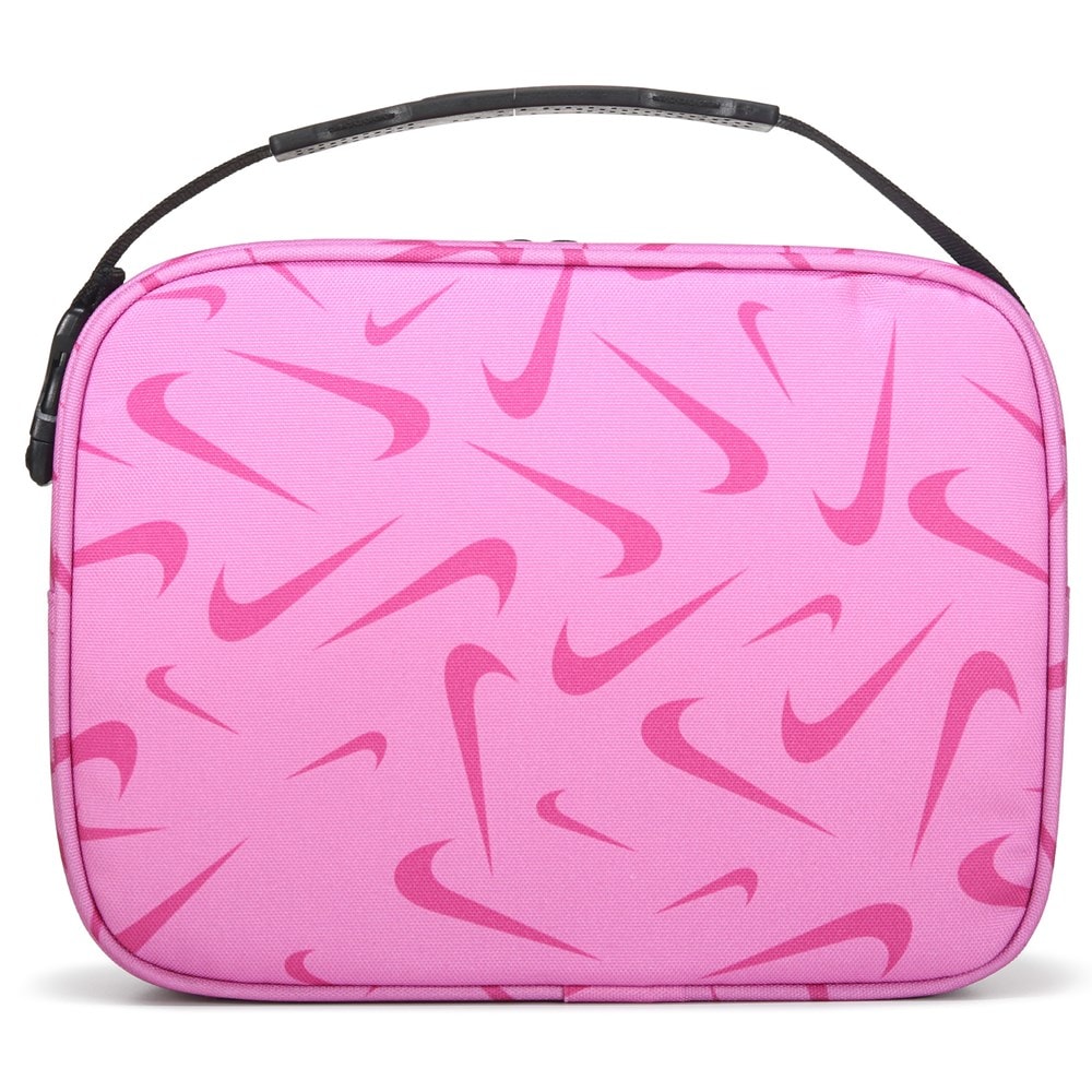 Nike Girls Swoosh Lunch Bag (26cm) Girls Kids One Size Pink Fabric by Childrensalon