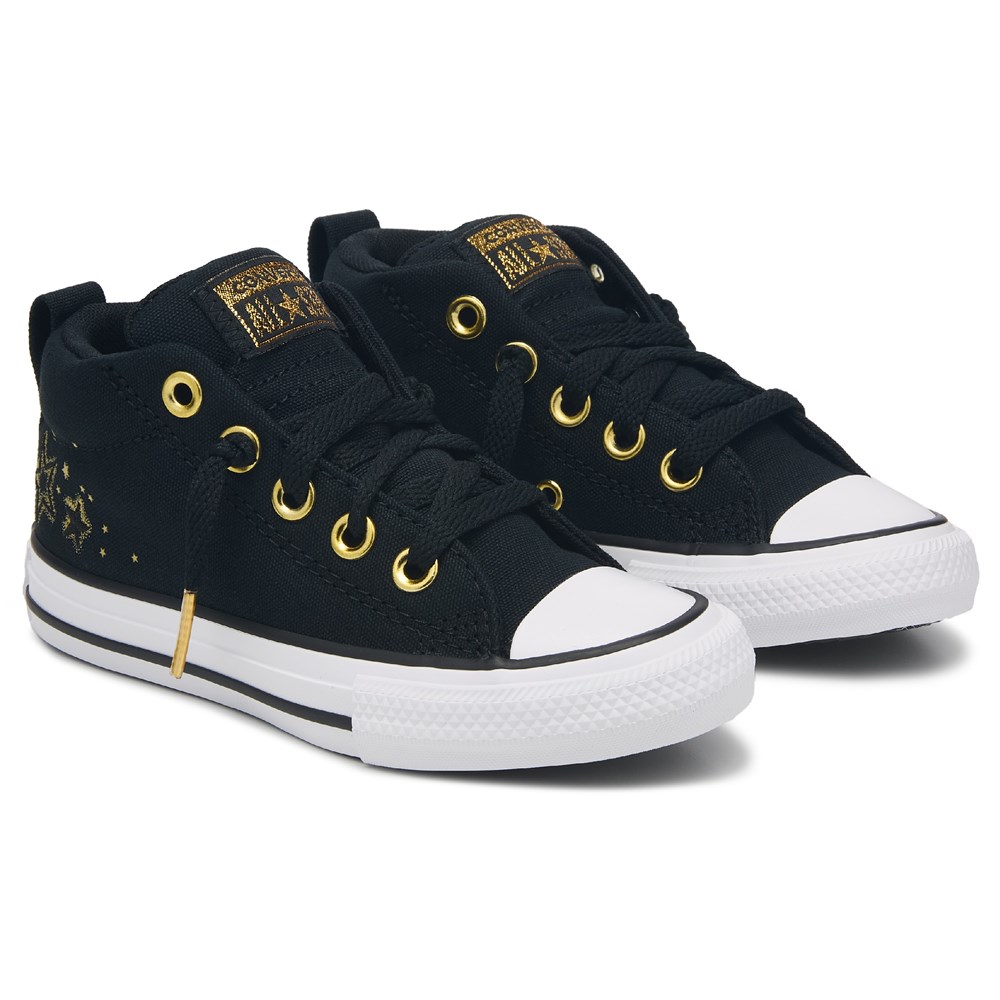 Converse Kids Chuck Taylor All Star Street Mid Sneaker Little Kid Famous Footwear