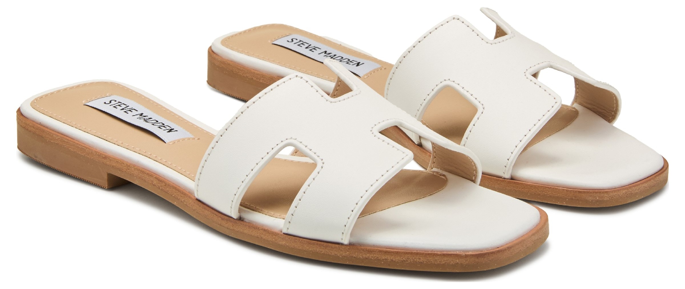 Steve madden white greece shops sandals