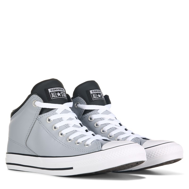 UPC 194434374483 product image for Converse Men's Chuck Taylor All Star High Street High Top Sneakers (Grey/Black F | upcitemdb.com