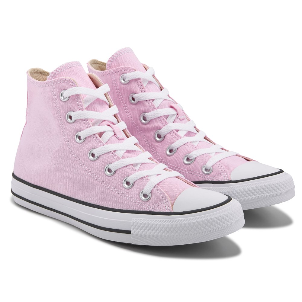 Converse Women s Chuck Taylor All Star Canvas Hi High Top Sneakers Pink Foam Size 6